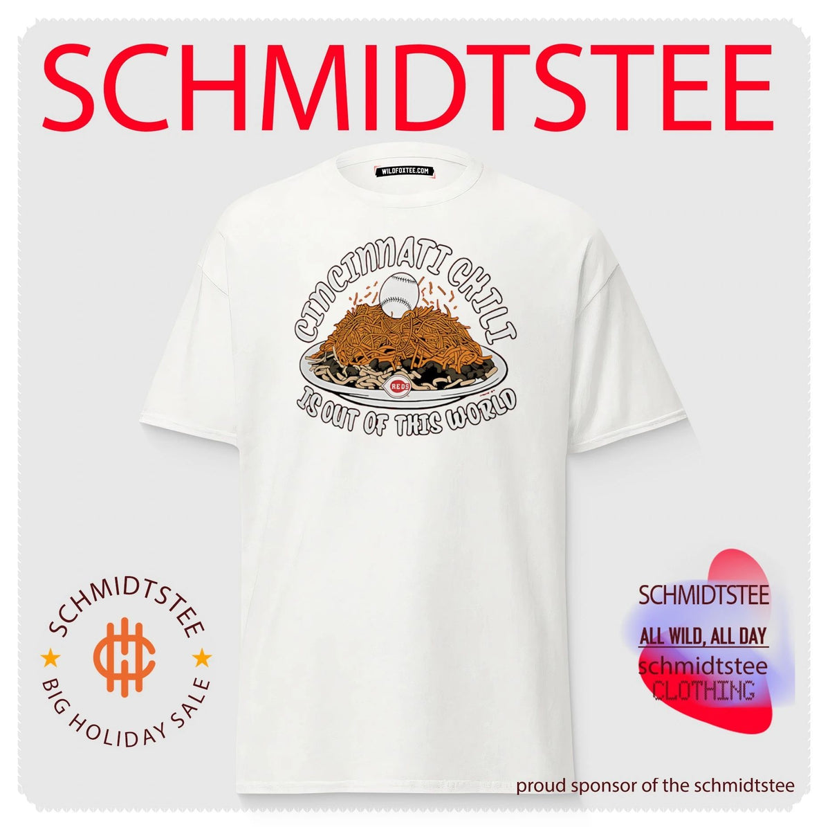 Cincinnati Reds is out of this world food shirt