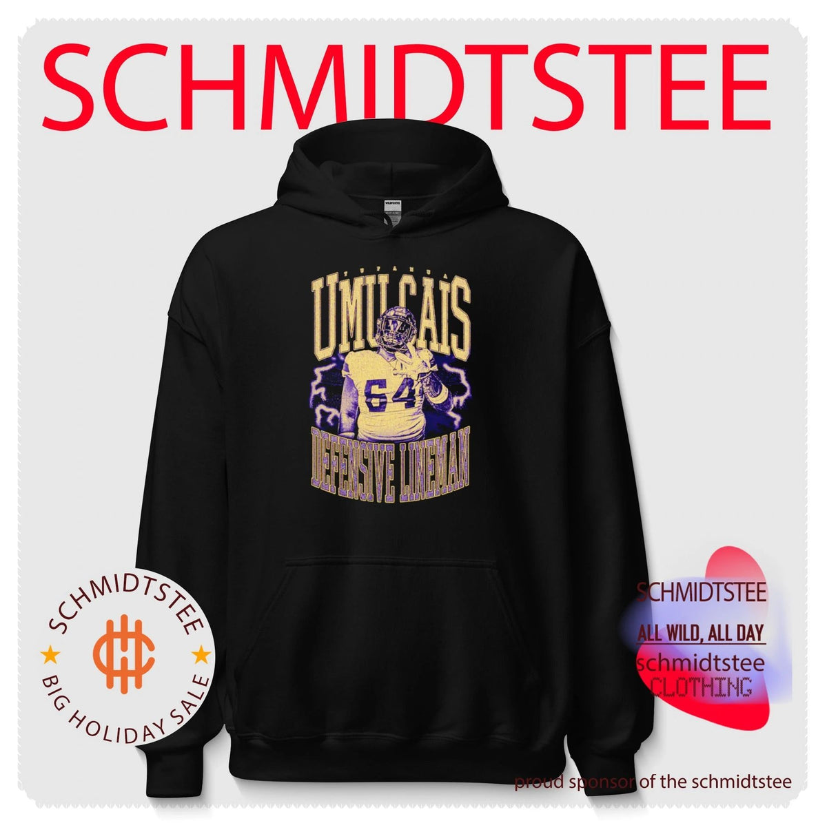 Tufanua Umu Cais Defensive Lineman football shirt