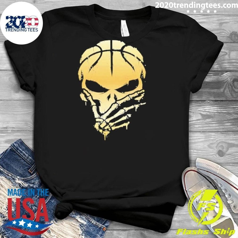 The Brunisher Gold Jalen Brunson Knicks Skull Shirt