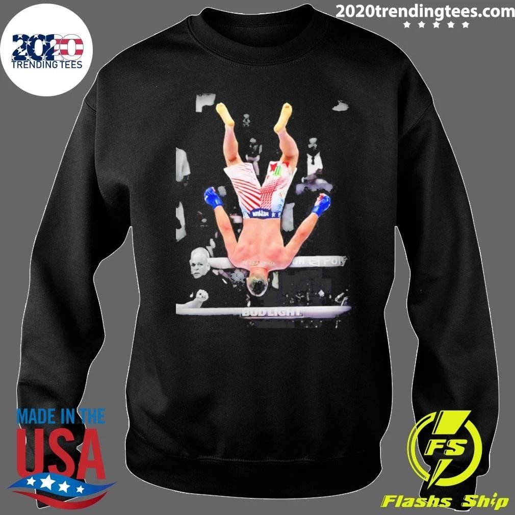 Justin Gaethje Air Backflip Celebration Ufc Shirt