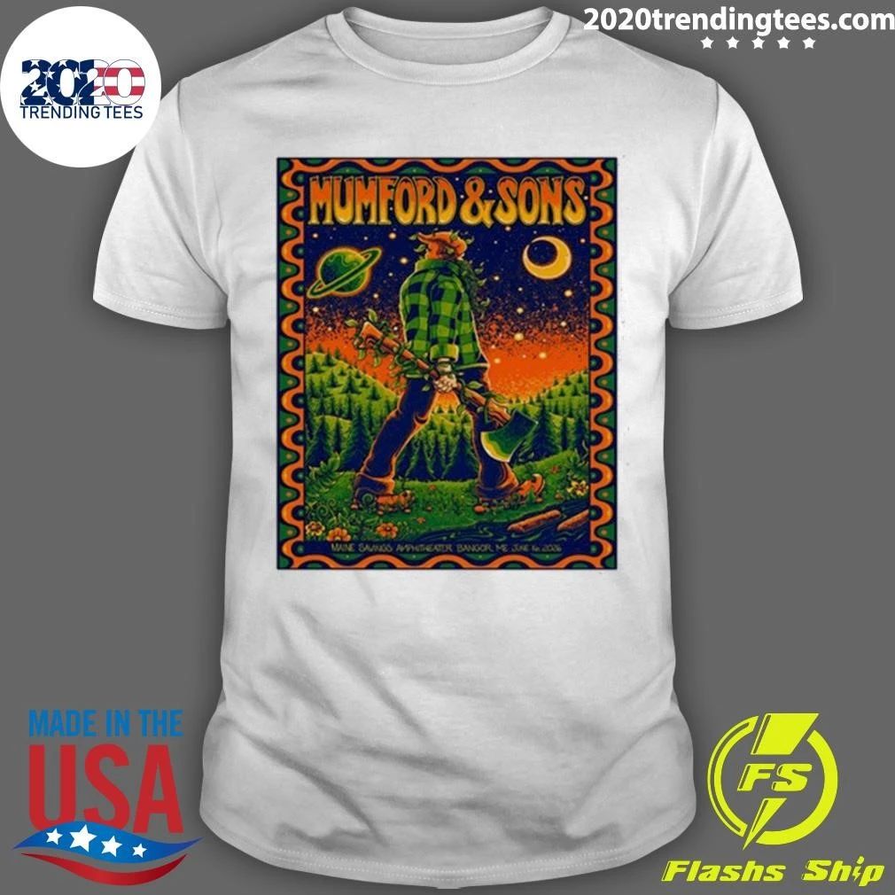 Bangor Mumford and Sons June 16 2026 Shirt