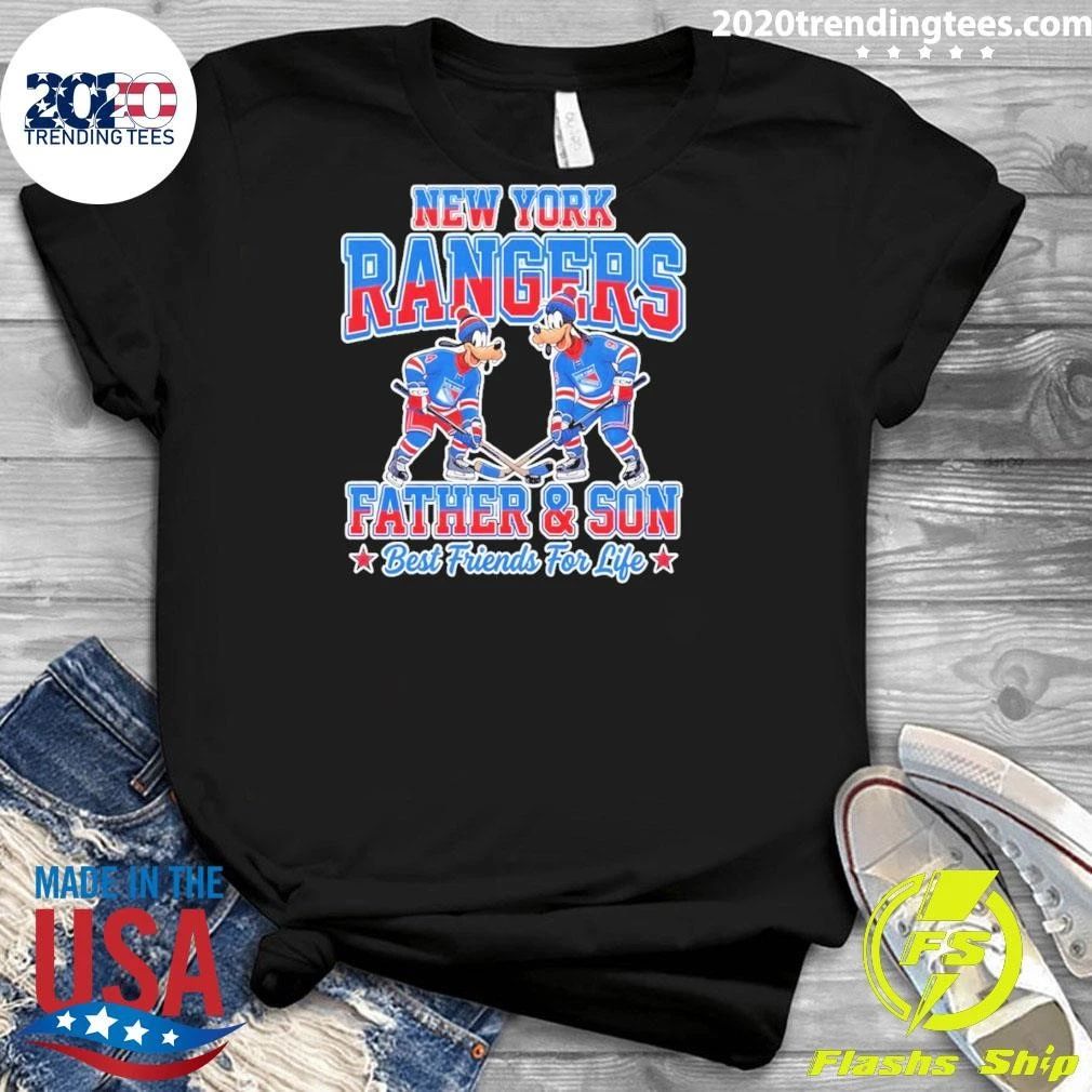 New York Rangers Father And Son Best Friends For Life Shirt