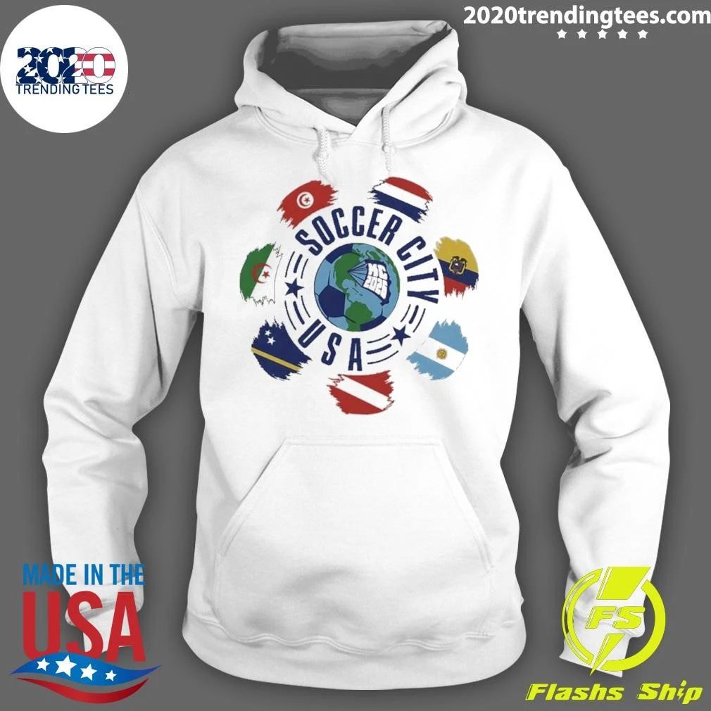 Soccer City Usa Kansas City 2026 Flag Shirt