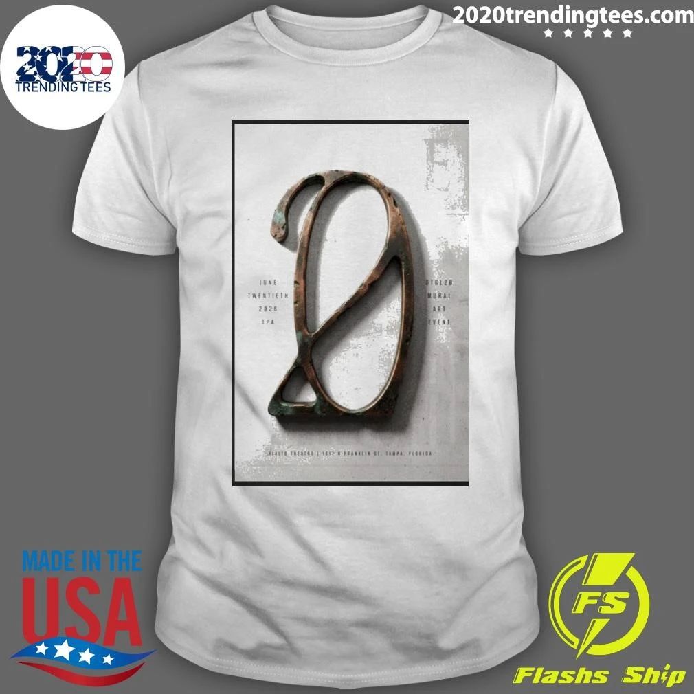 Underoath Tampa, Florida June Twentieth 2026 Poster Shirt