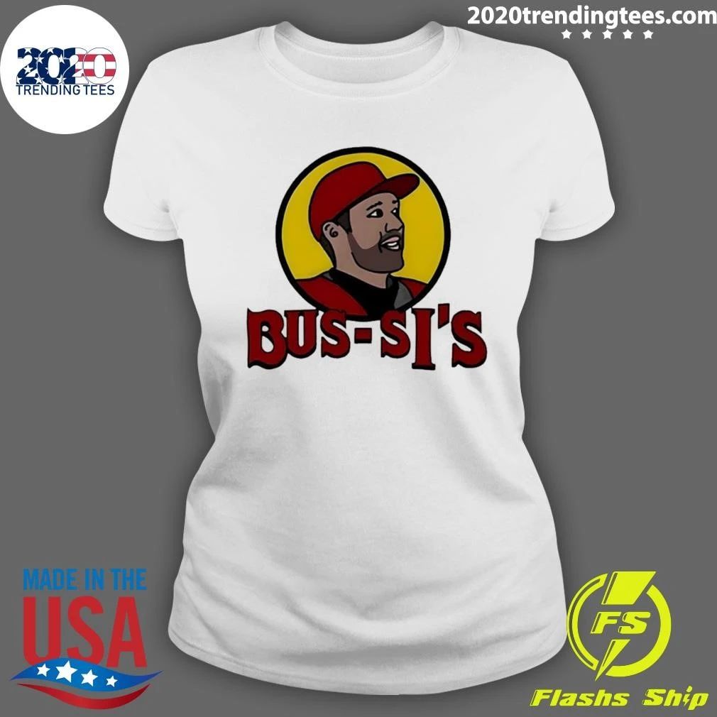 Brandon Bussi Carolina Hurricanes Bus-si’s Buc-ees Parody Logo Shirt