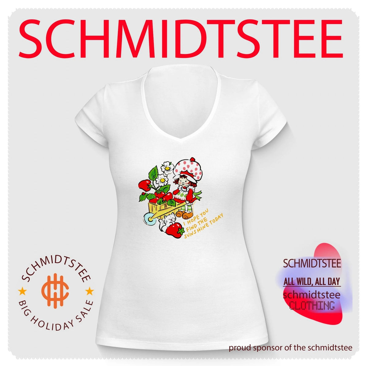 Strawberry shortcake i hope you find the sunshine today shirt