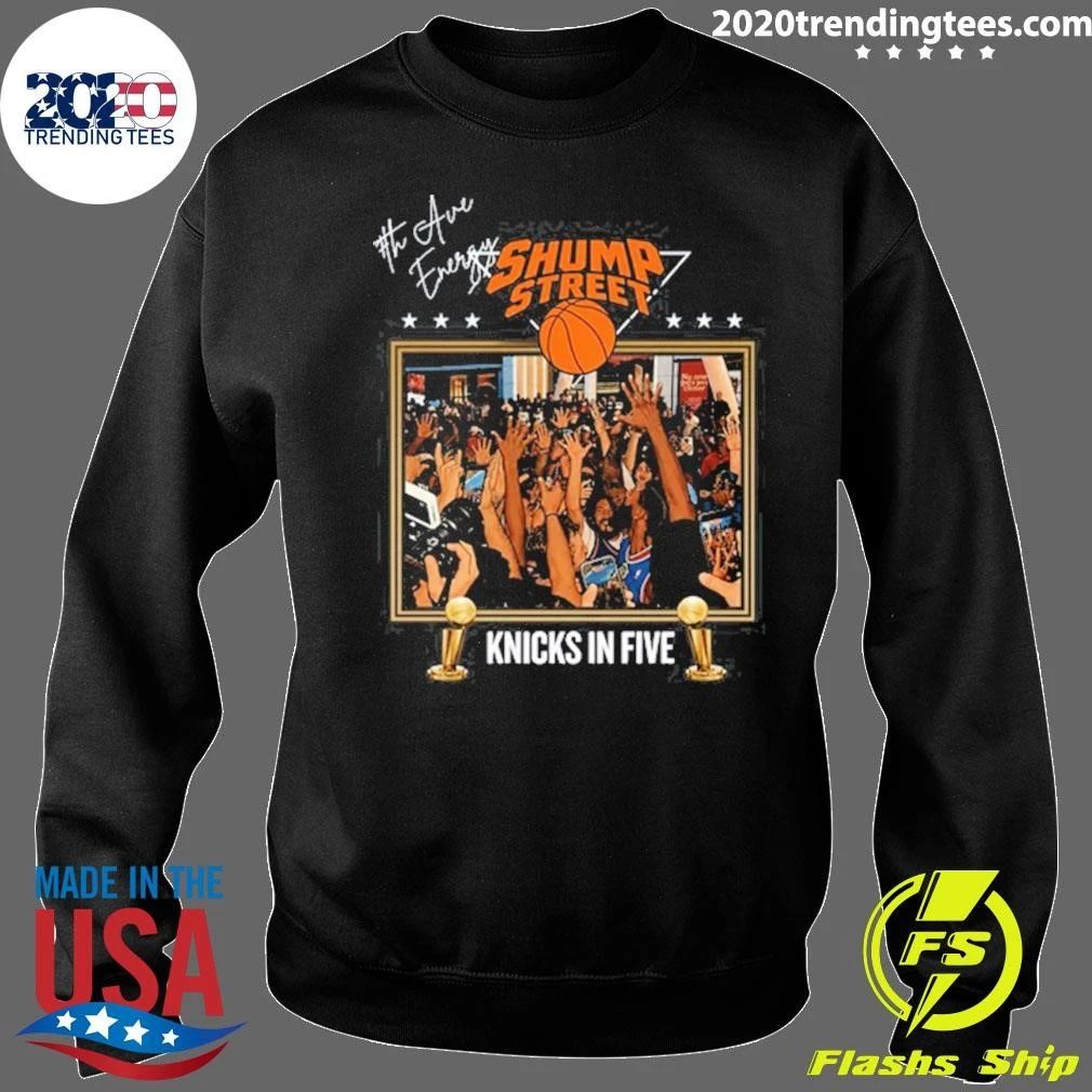 Shump Street Man Of The People Championship Tee NY Knicks Signature Shirt