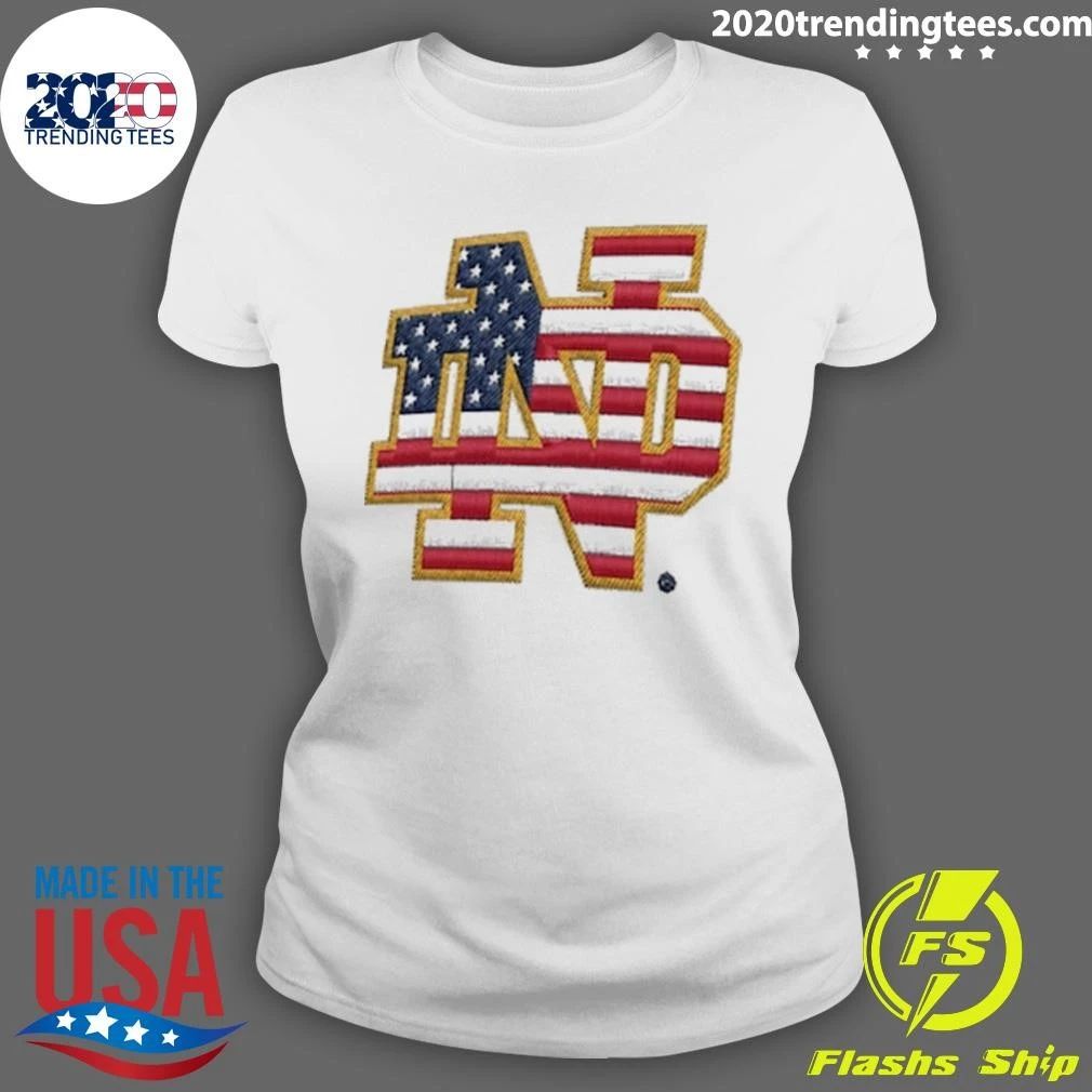 Notre Dame Fighting Irish ’47 American Flag Shirt