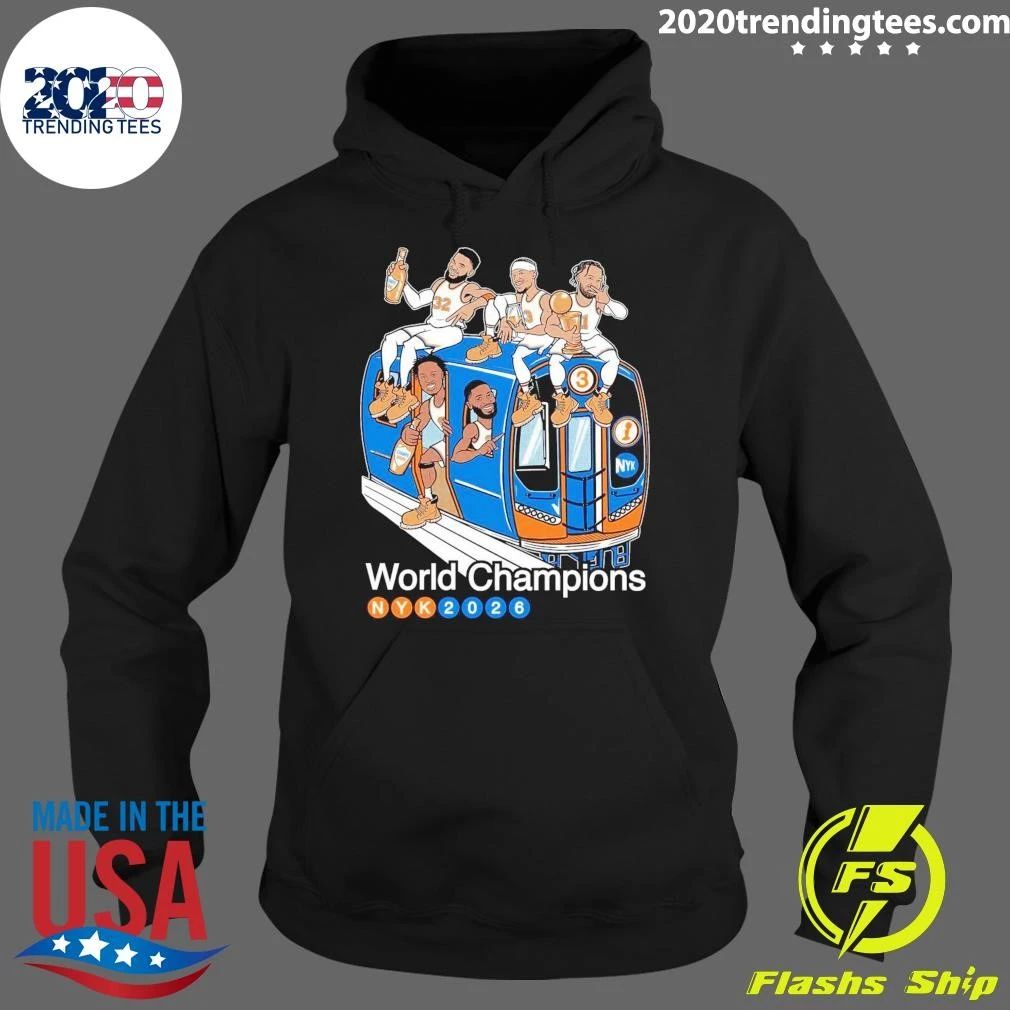 NY World Champions NYK 2026 Tee Shirt