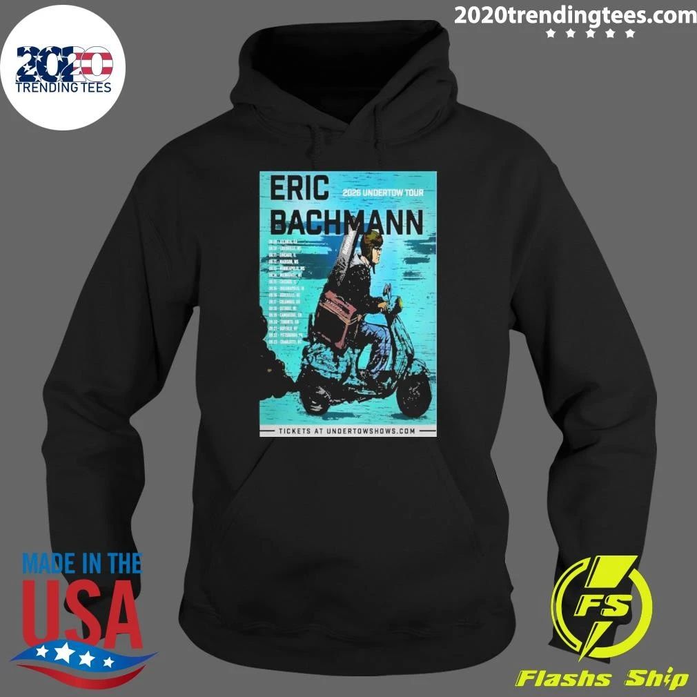 Eric Bachmann Undertow 2026 Shows Poster Shirt