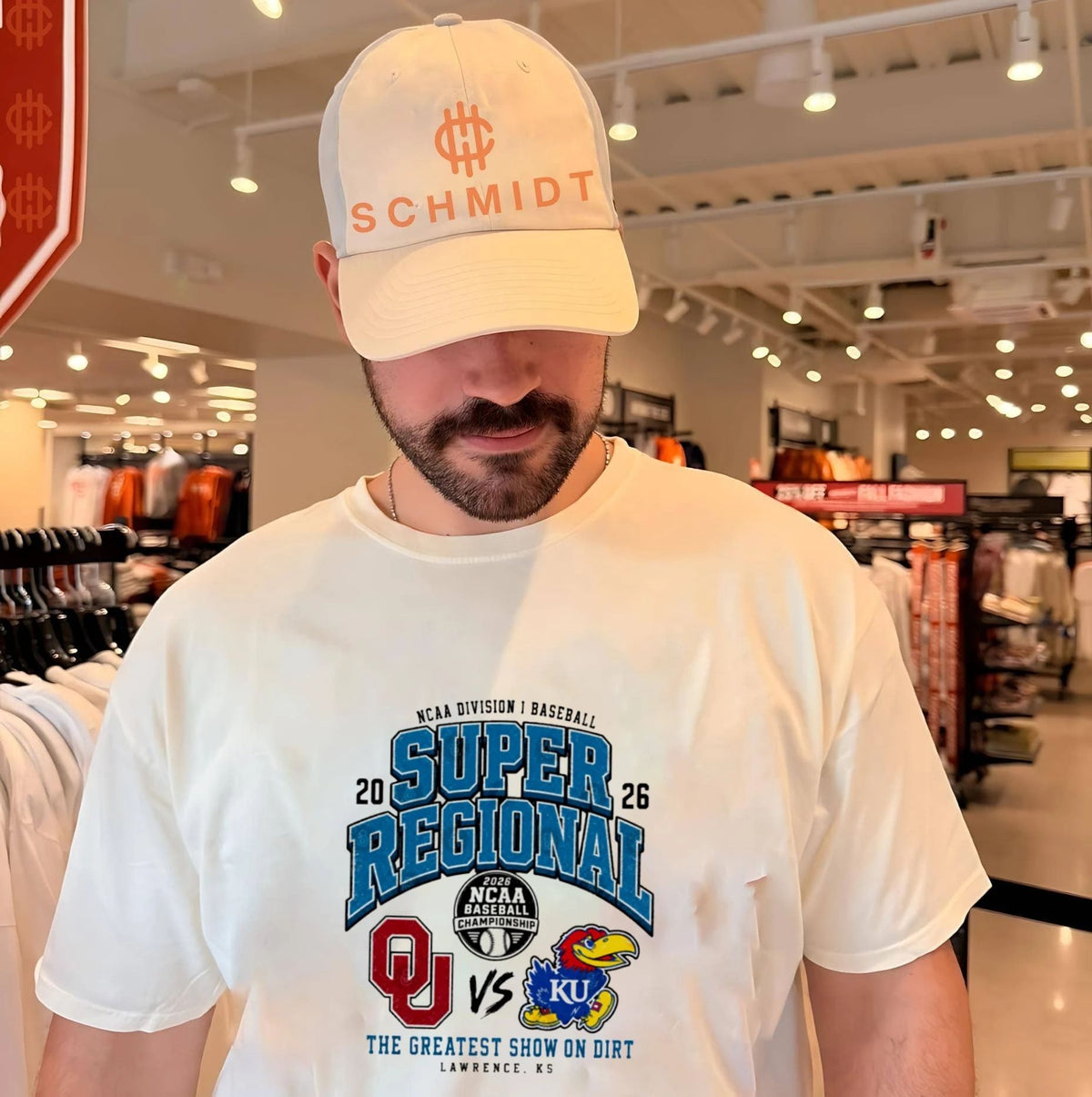 Oklahoma Sooners Vs Kansas Jayhawks 2026 NCAA Division I Baseball Super Regional The Greatest Show On Dirt shirt