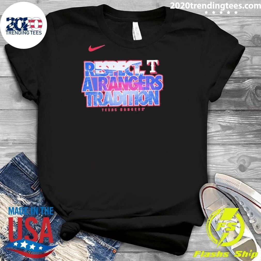 Rangers Respect A Grangers Tradition Shirt