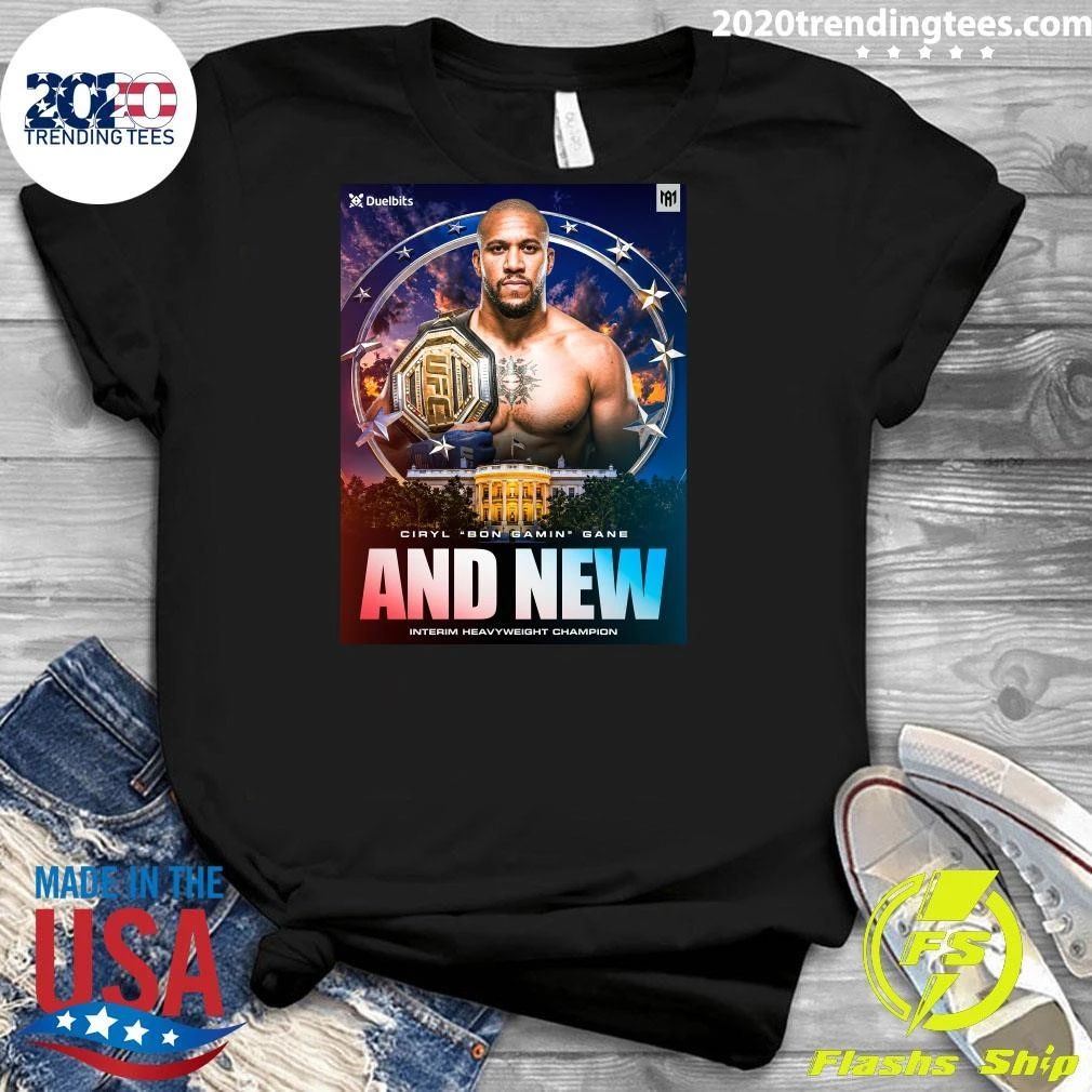 Ciryl Gane Just Shocked The World, Round 2 Knockout Over Alex Pereira and The Heavyweight Division Has Officially Been Flipped Upside Down At UFC Freedom 250 Shirt