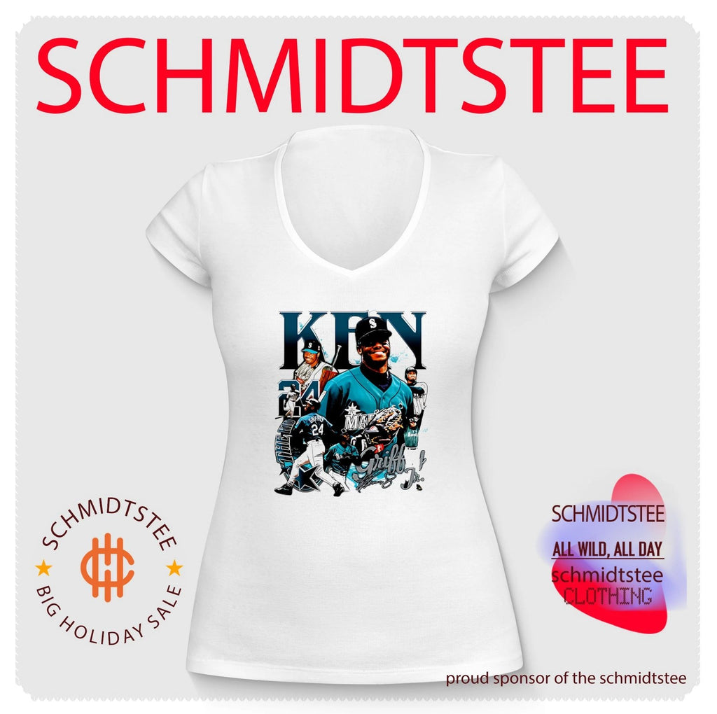 Ken Griffey Jr Seattle Mariners player collage shirt