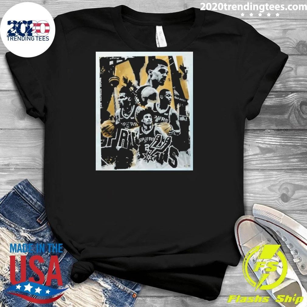 Antonio Spurs Players Team Basketball Shirt