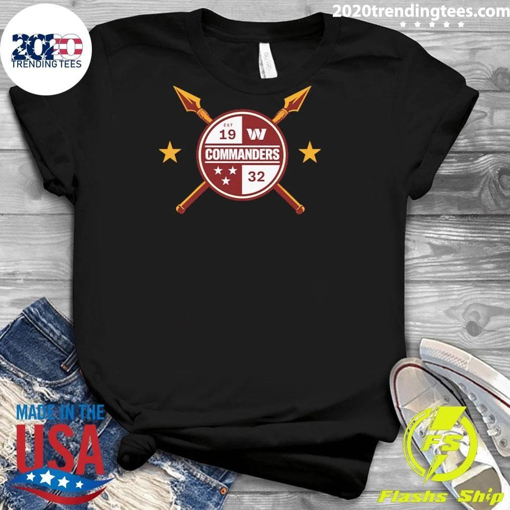 Dan Quinn Washington Commanders Logo Est 1932 Shirt