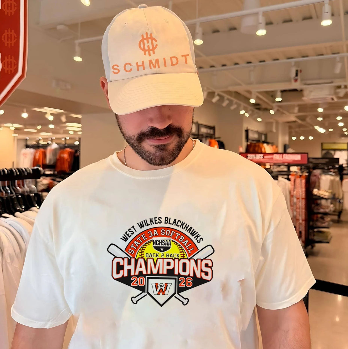 West Wilkes Blackhawks 2026 NCHSAA State 3A Softball Champions shirt