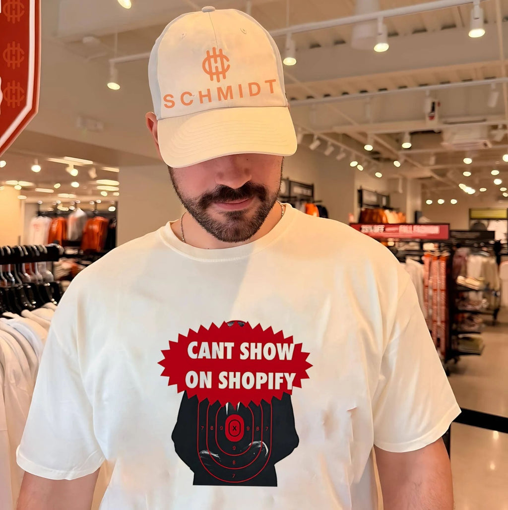 Cant show on Shopify target pratice graphic shirt