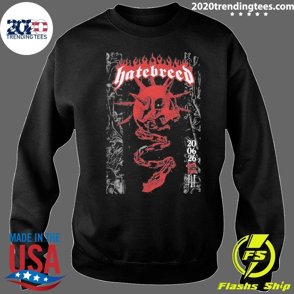 Hatebreed Hellfest June 20 2026 in Clisson France Shirt