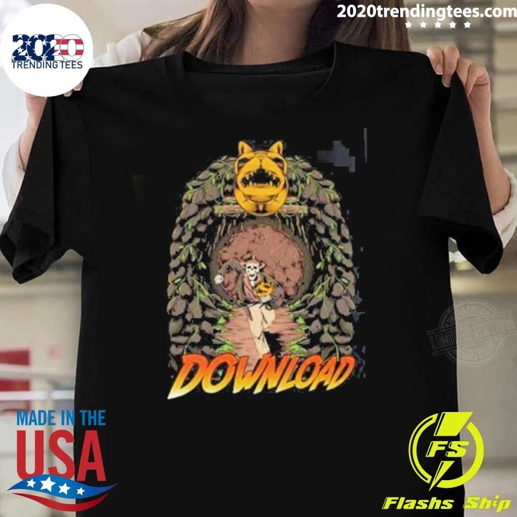 Download Festival 2026 Merch In Donnington UK From 10 To 14 June 2026 Indiana Bones 2026 Line-Up Shirt
