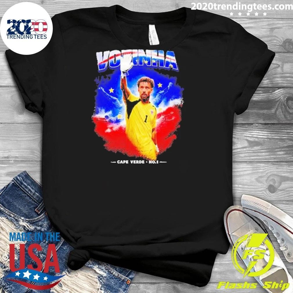 Vozinha Cape Verde National Football Team No 1 Shirt