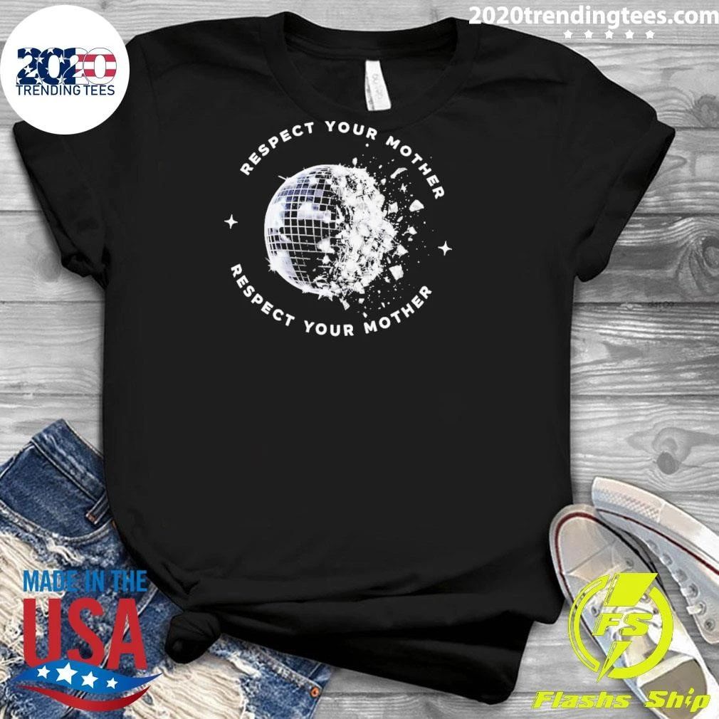 Disco Ball Respect Your Mother Concert Vintage Shirt