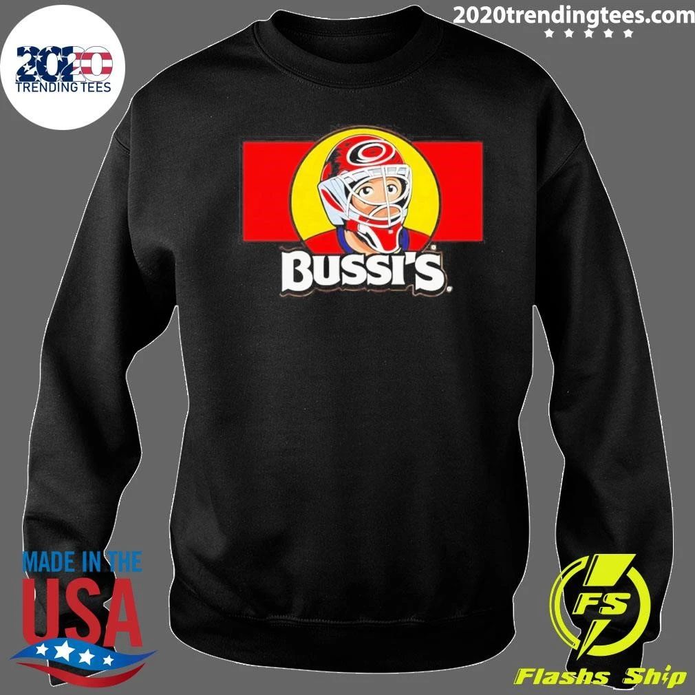 Brandon Bussi Bussi’s Goalie Carolina Hurricanes Hockey NHL 2026 Tee Shirt