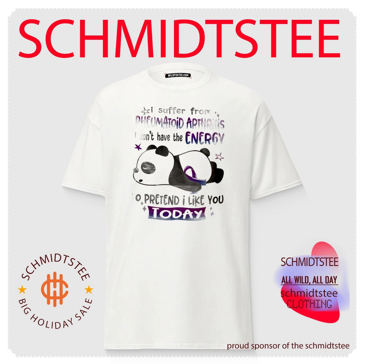 I suffer from rheumatoid arthritis I don’t have the energy to pretend I like you today shirt