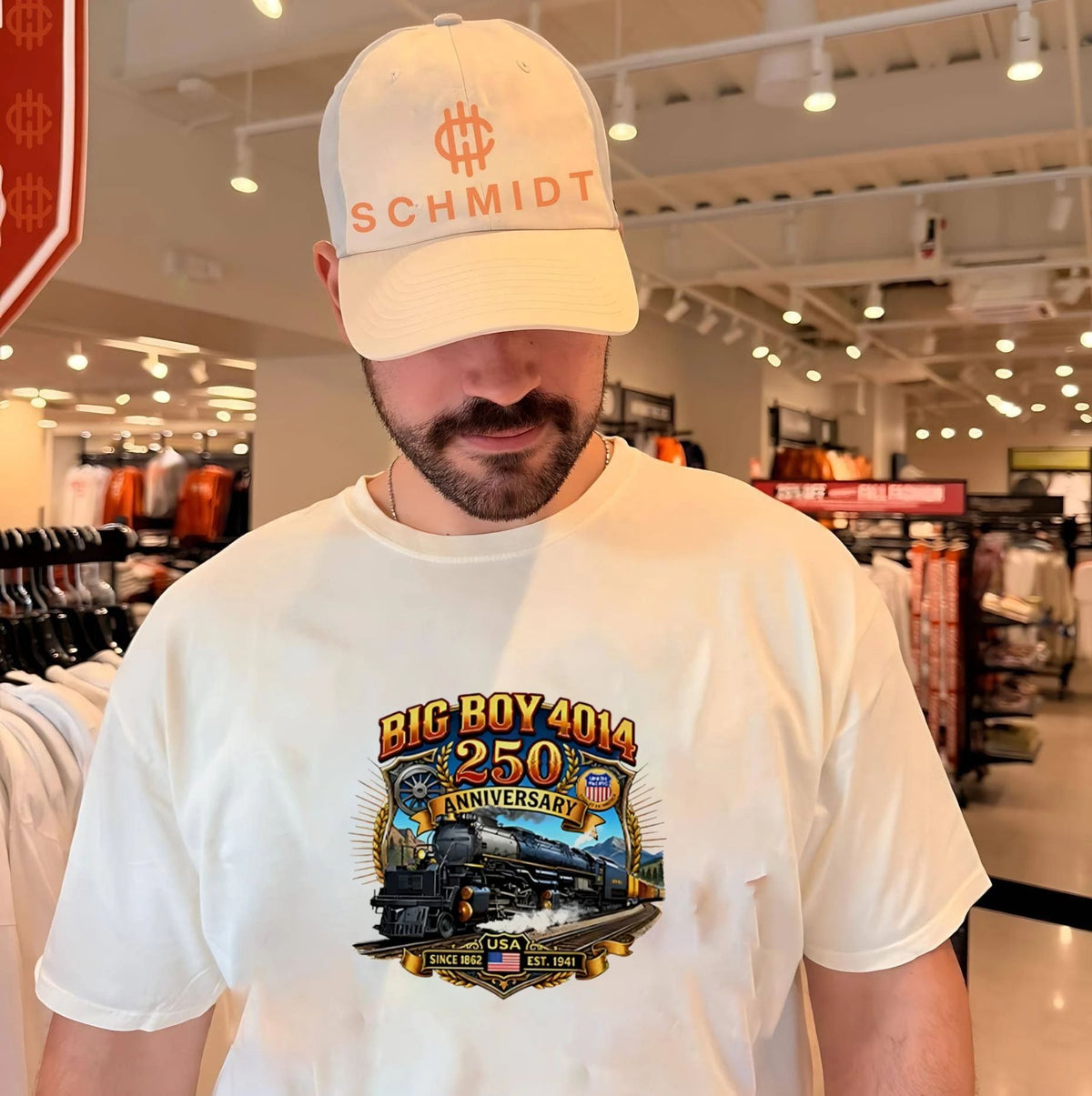 Big Boy 4014 Train USA 250th Anniversary Shirt