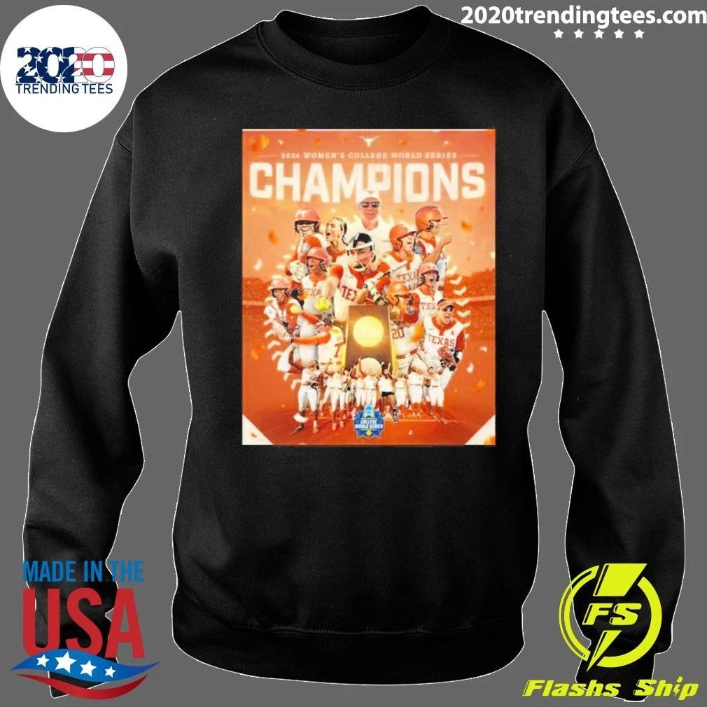 Texas Longhorns 2026 NCAA Softball Women’s College World Series National Champions Shirt