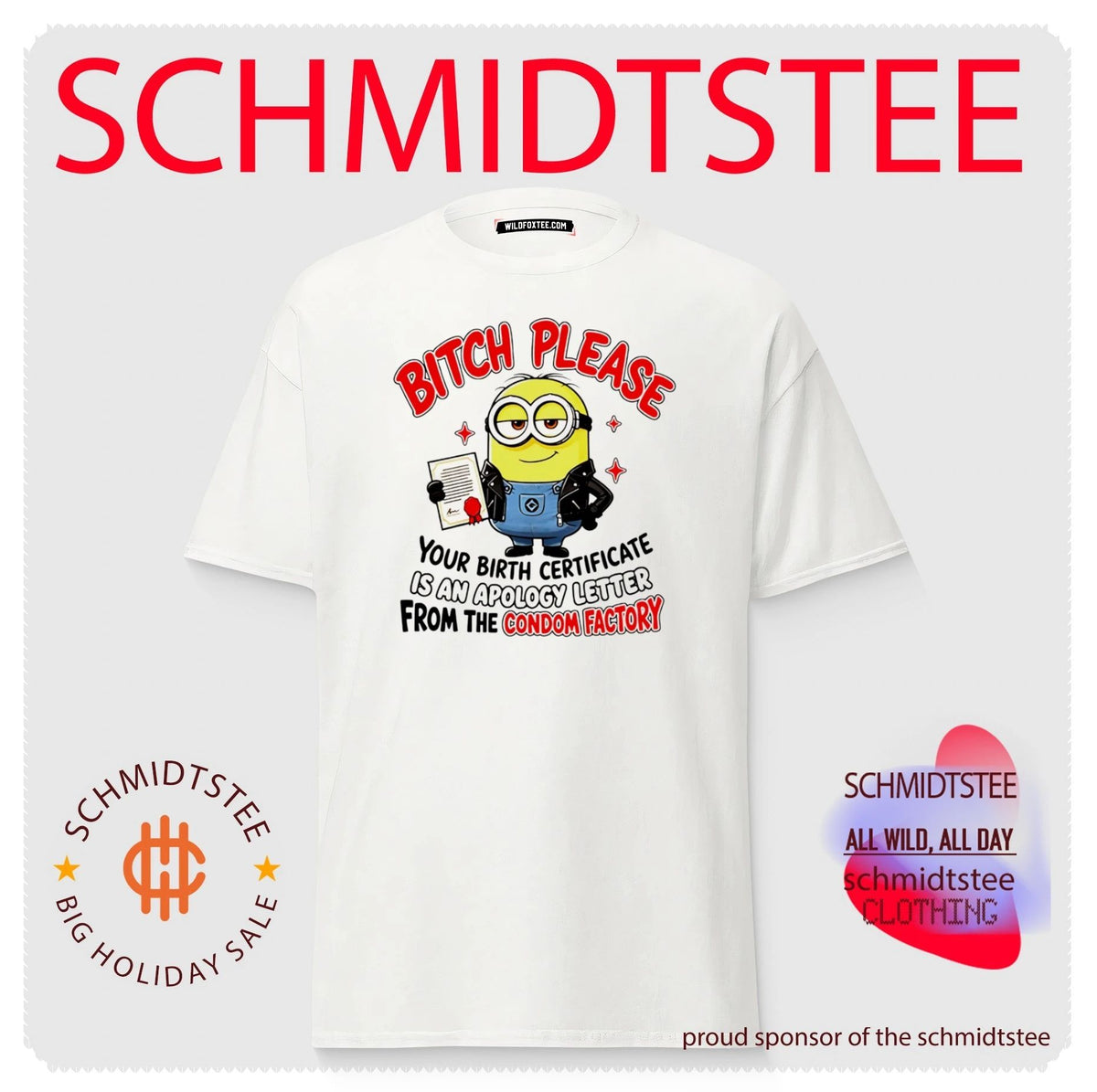 Bitch please your birth certificate is an apology letter from the condom factory shirt
