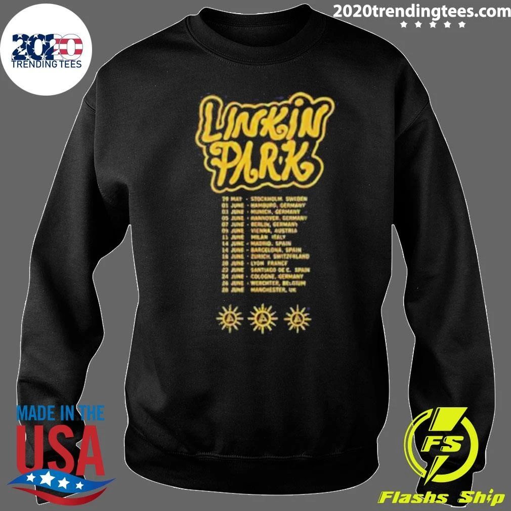 Linkin Park x Deus Ex Machina Download Festival UK From 10 To 14 June 2026 FZ World Tour Sun Shirt