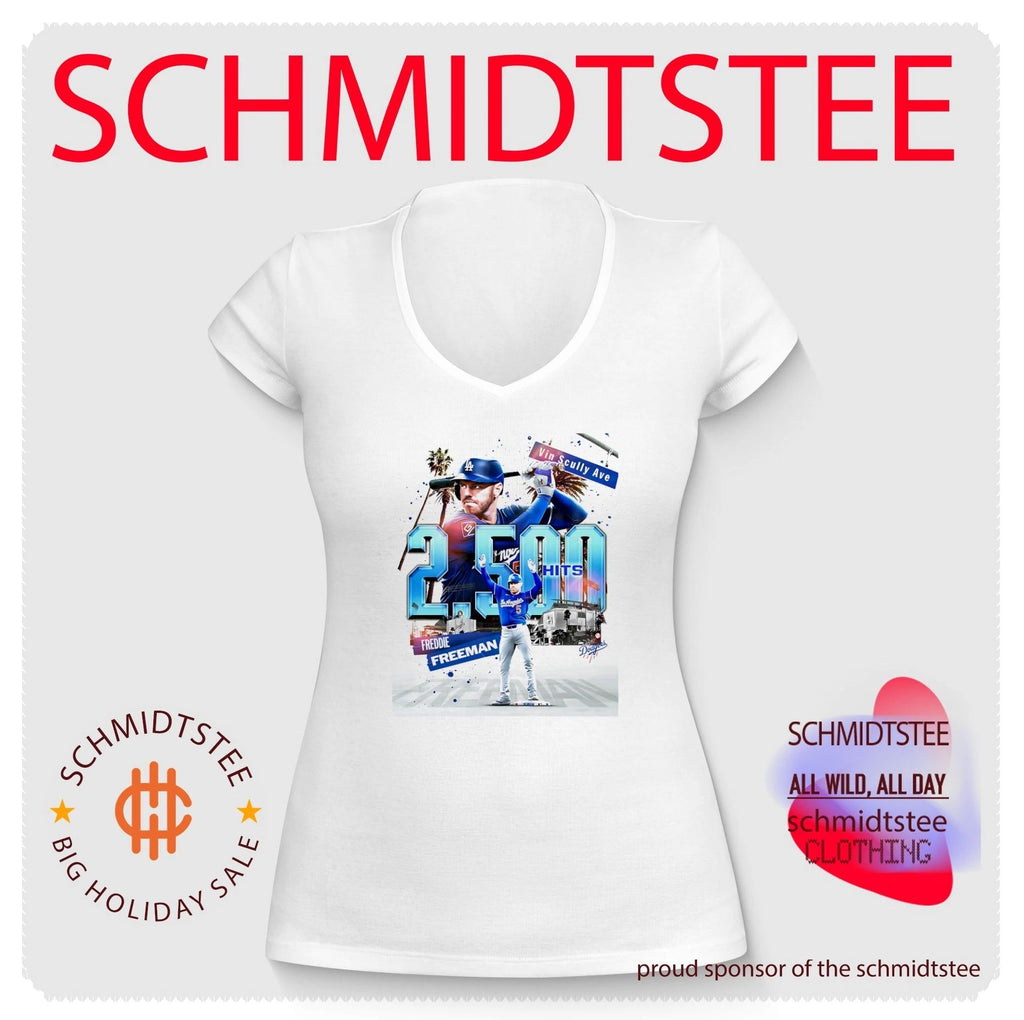 Freddie Freeman Los Angeles Dodgers on your 2500th hit shirt