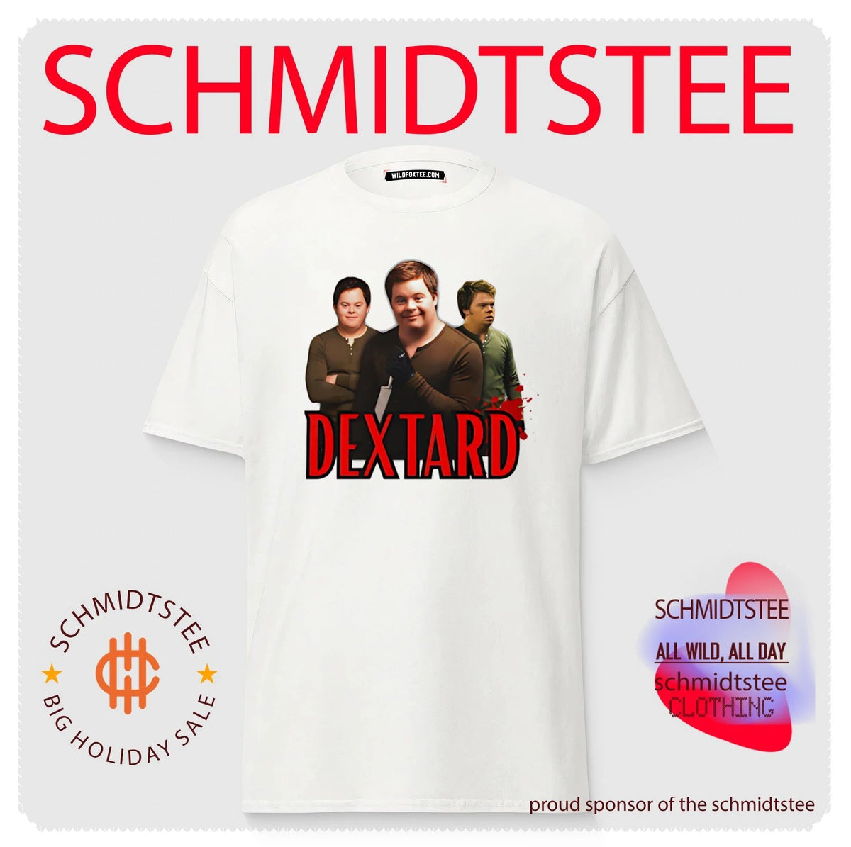 Dextard parody humor shirt