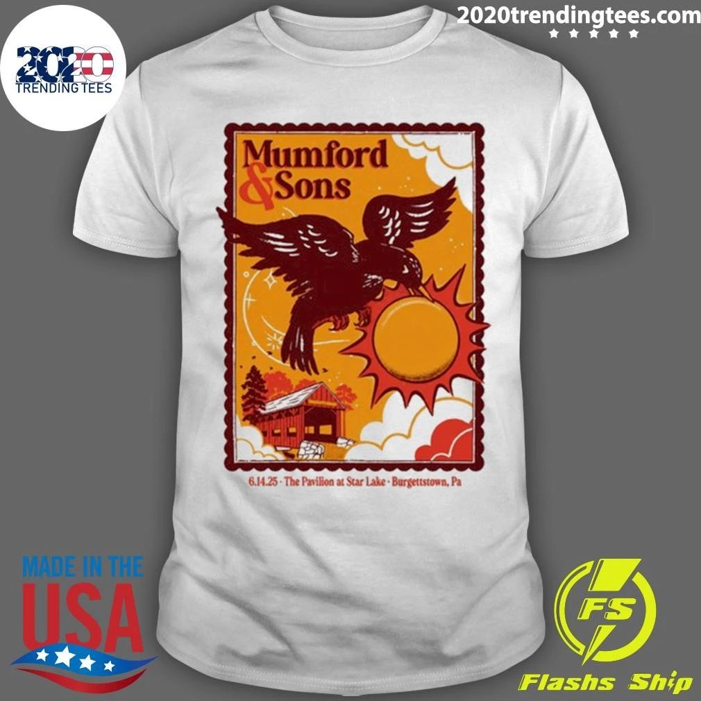 Mumford & Sons Tour Burgettstown 2026 Shirt