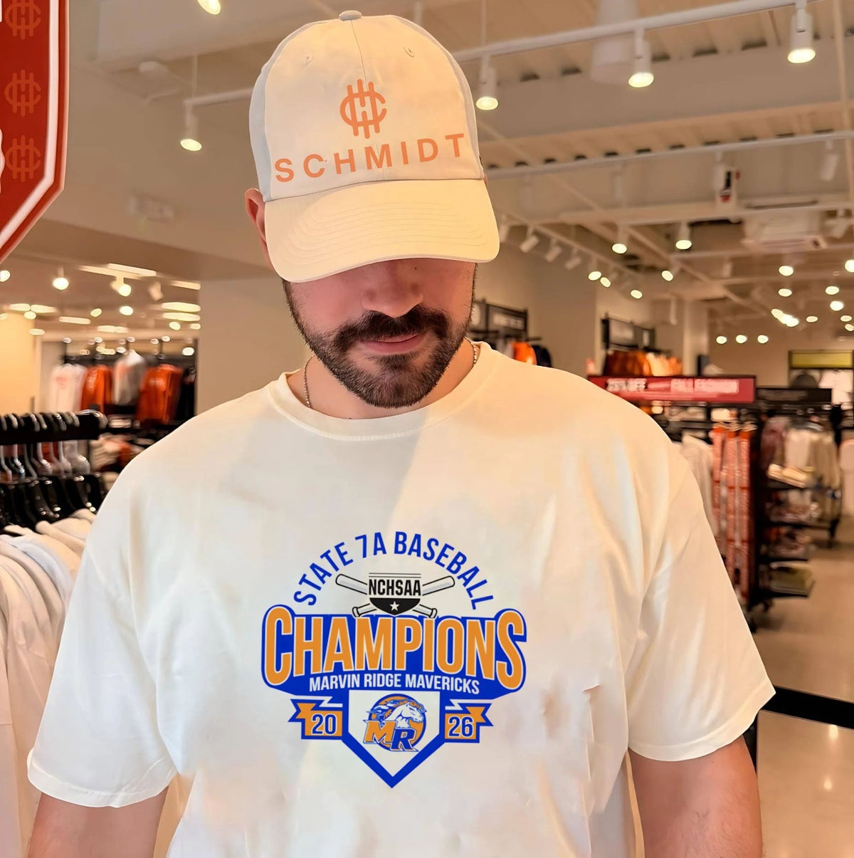 Marvin Ridge Mavericks 2026 NCHSAA State 7A Baseball Champions shirt