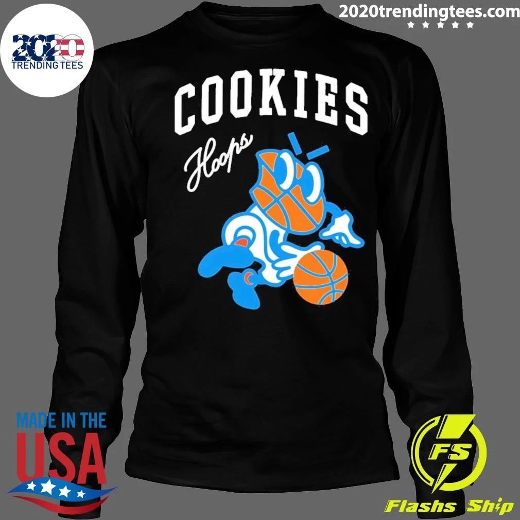Cookies Hoops Basketball Mascot Streetwear Tee Shirt