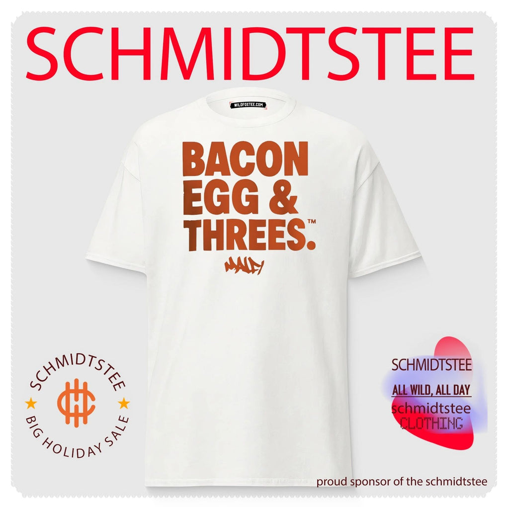 Bacon egg and threes Knicks shirt