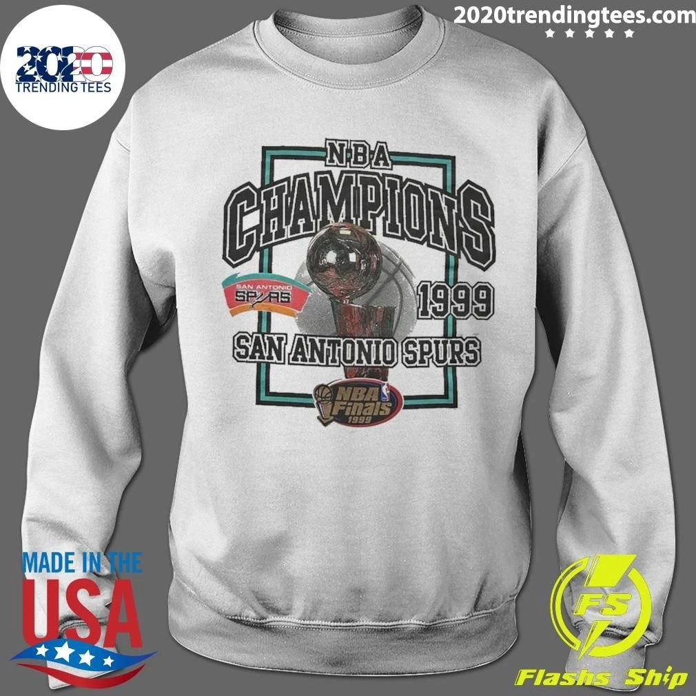 NBA Finals Champs 1999 San Antonio Spurs Reprint Vintage Shirt