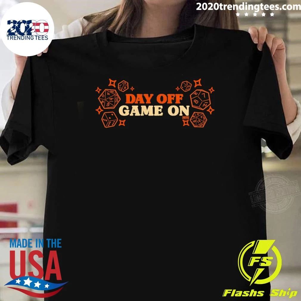 Day Off Game On Summer Day Out Shirt