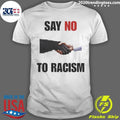 Say No To Racism Humans And Chimpanzees Shirt