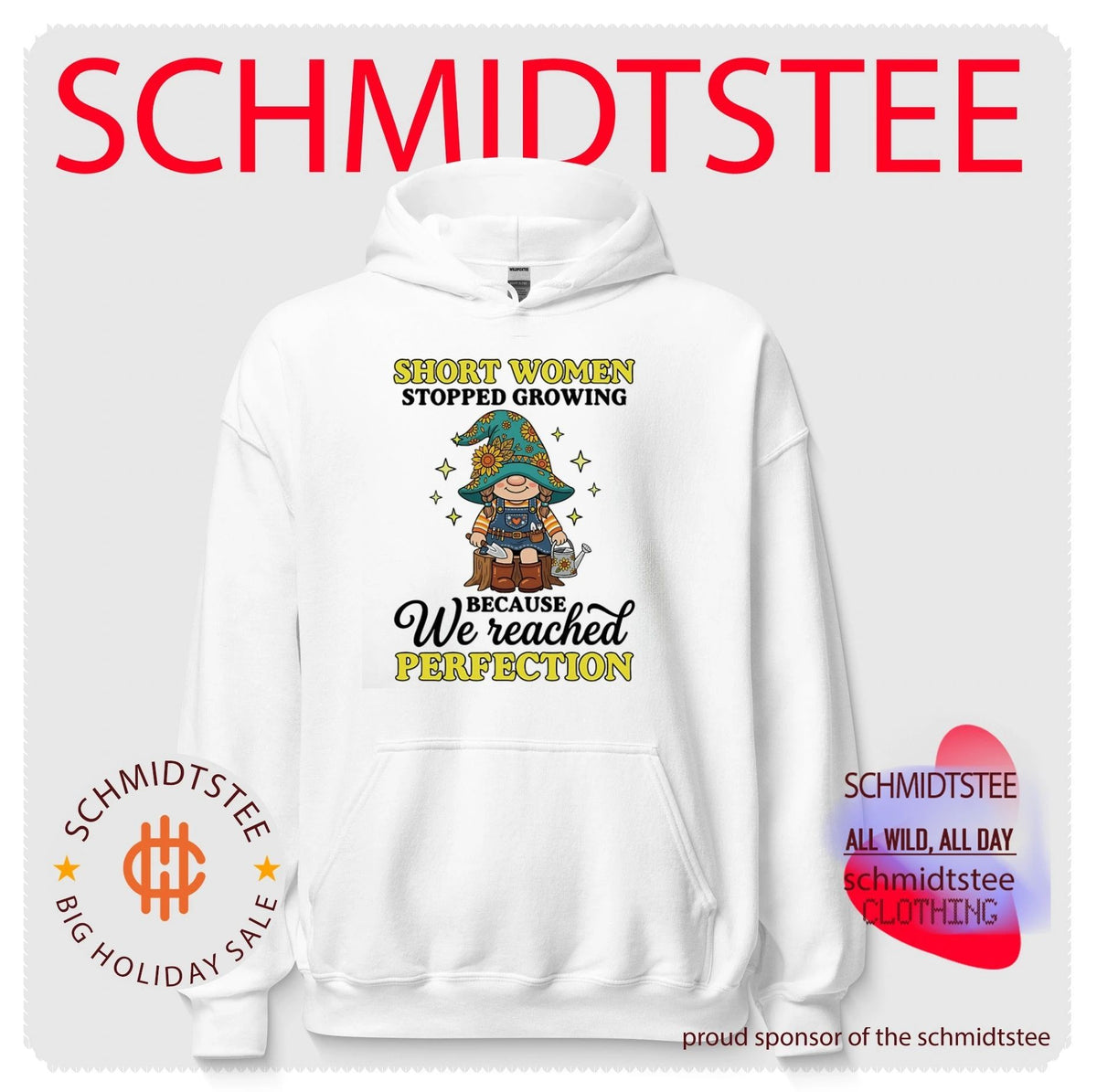 Short women stopped growing because we reached perfection shirt