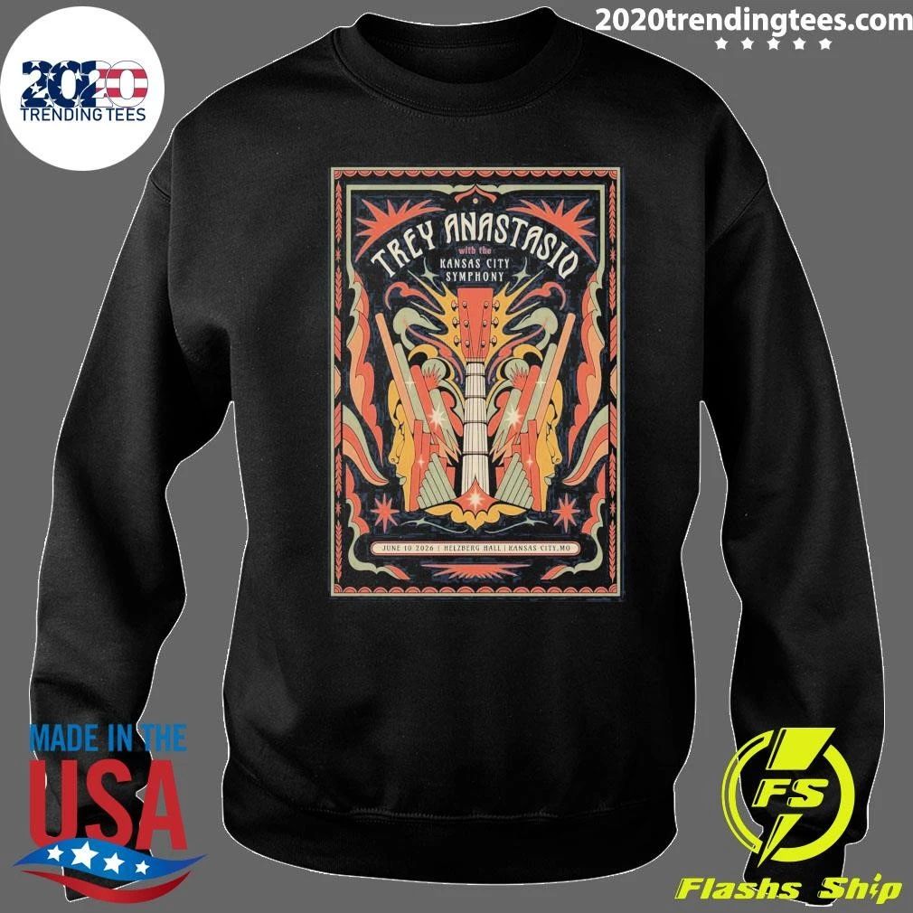 Trey Anastasio Helzberg Hall, Kansas City MO June 10 2026 Shirt
