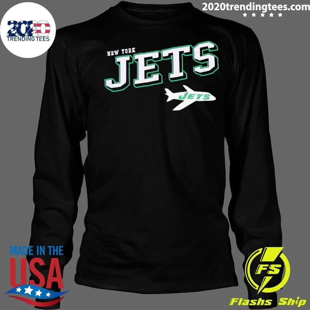 New York Jets Black Vintage Shirt