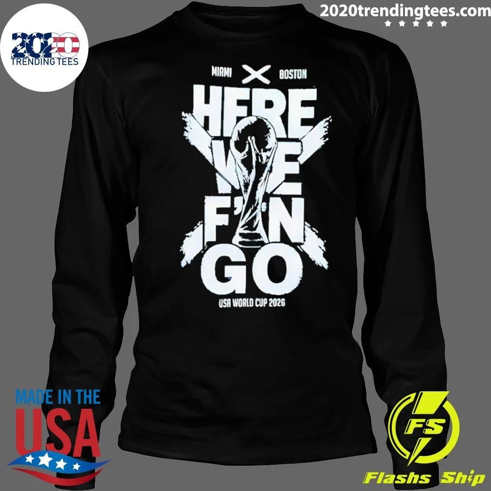 Scotland World Cup Here We Fuckin’ Go 2026 Shirt