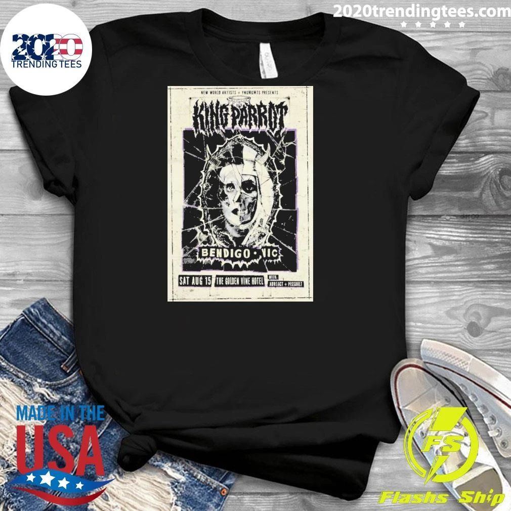 King Parrot Bendigo Australia 8 15 2026 Poster Shirt