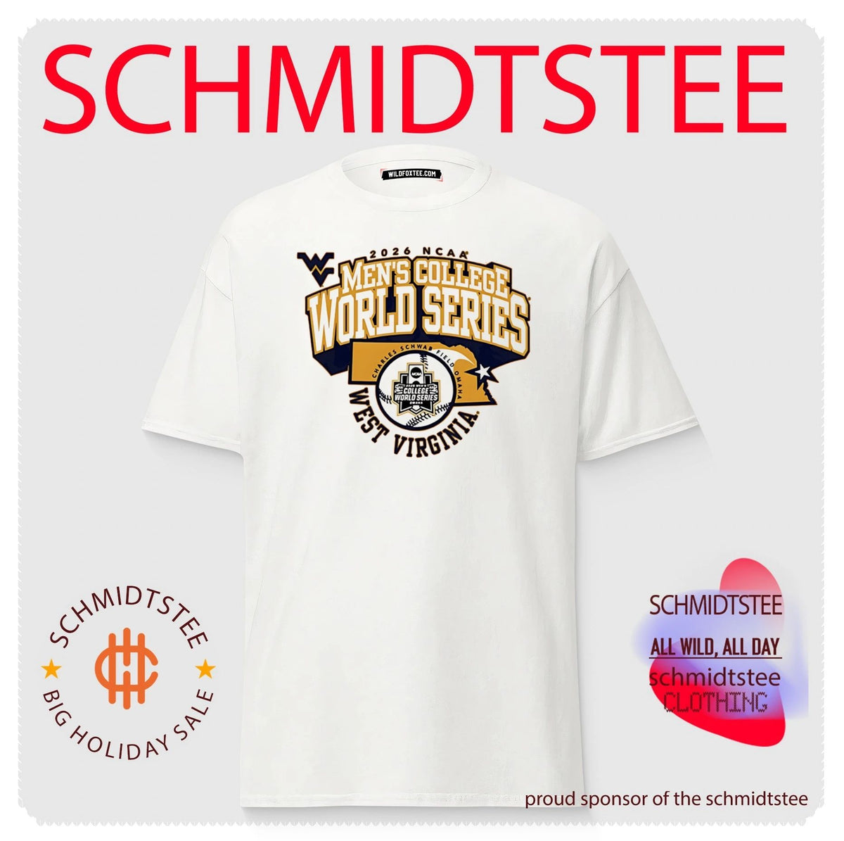 West Virginia Mountaineers 2026 College World Series Bound classic shirt