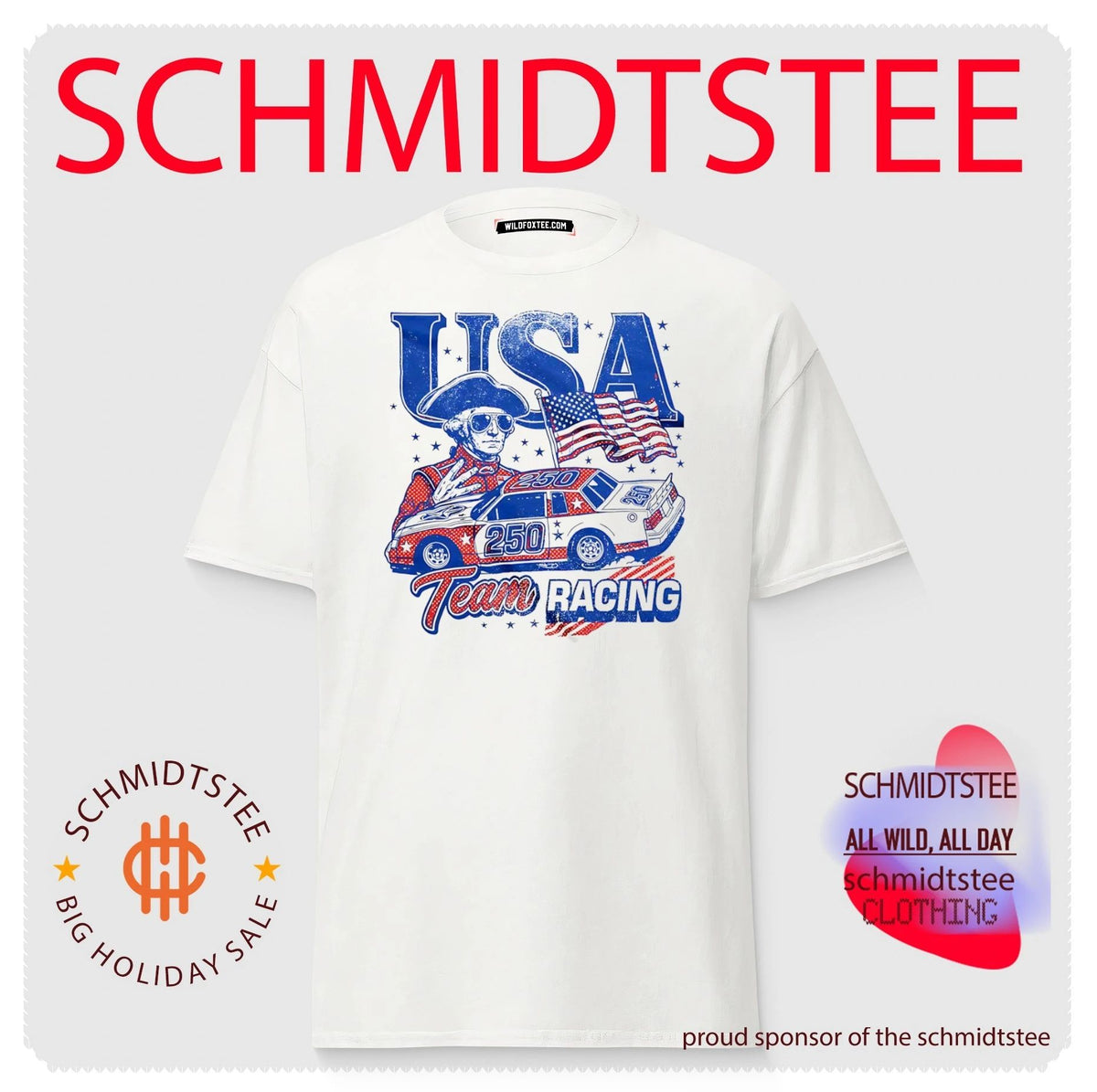 Team USA Racing George 250 graphic shirt