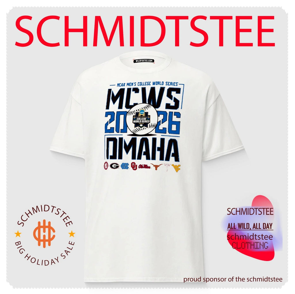 NCAA Men’s Baseball College World Series 2026 retro shirt