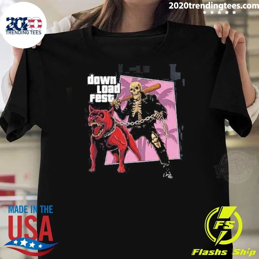 Download Festival From 10 To 14 June 2026 Grand Fest Auto GTA Shirt